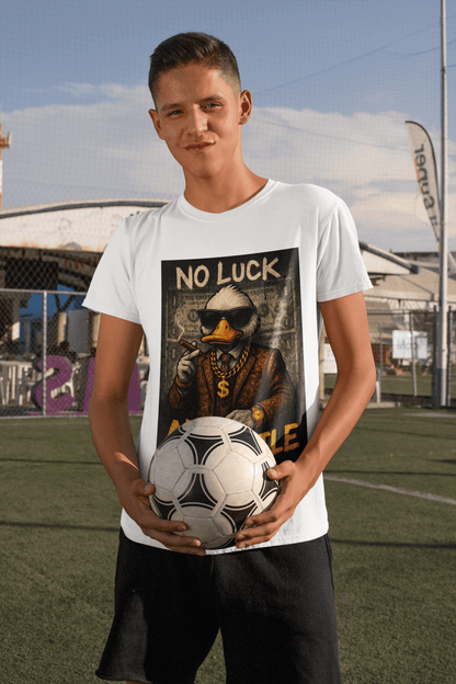 No Luck, All Hustle marškinėliai - MONYMOOD