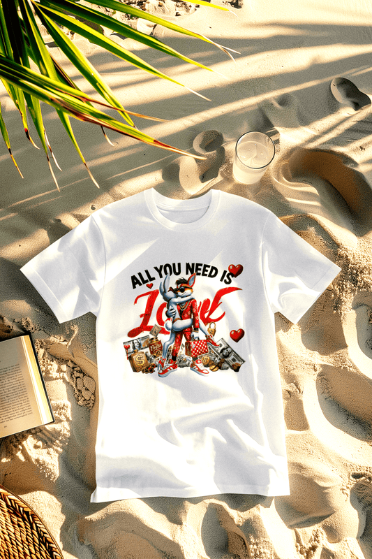 All You Need Is Love marškinėliai - MONYMOOD