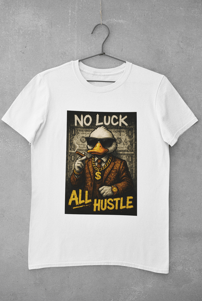 No Luck, All Hustle marškinėliai - MONYMOOD