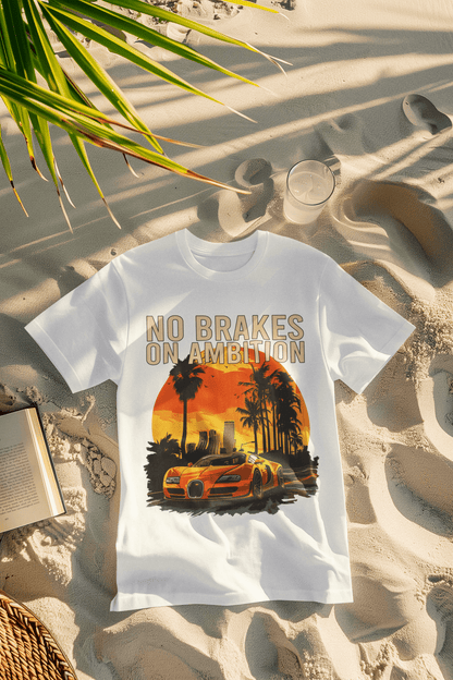 No brakes on ambition marškinėliai - MONYMOOD