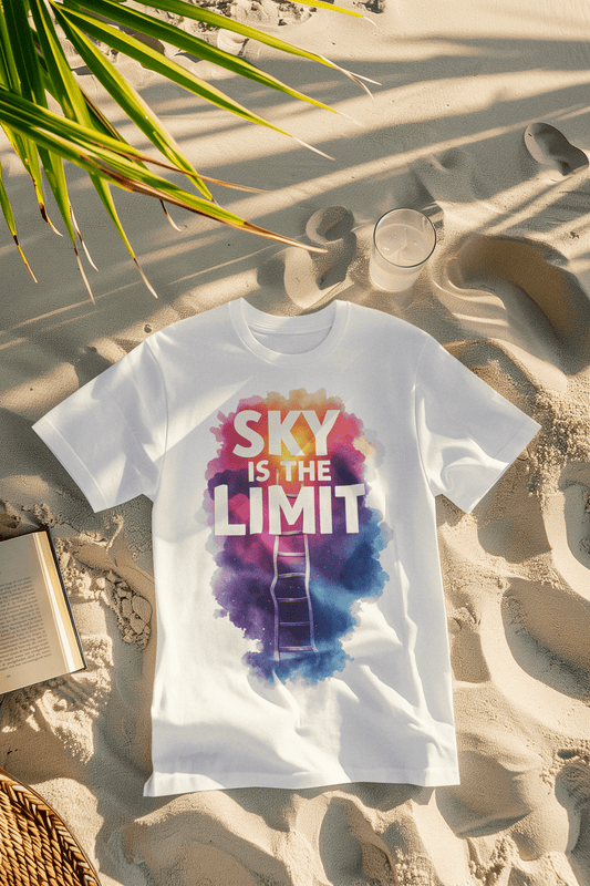 Sky is the limit marškinėliai - MONYMOOD