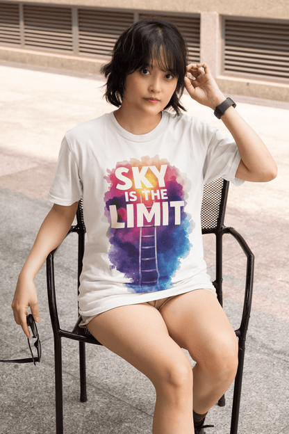 Sky is the limit marškinėliai - MONYMOOD