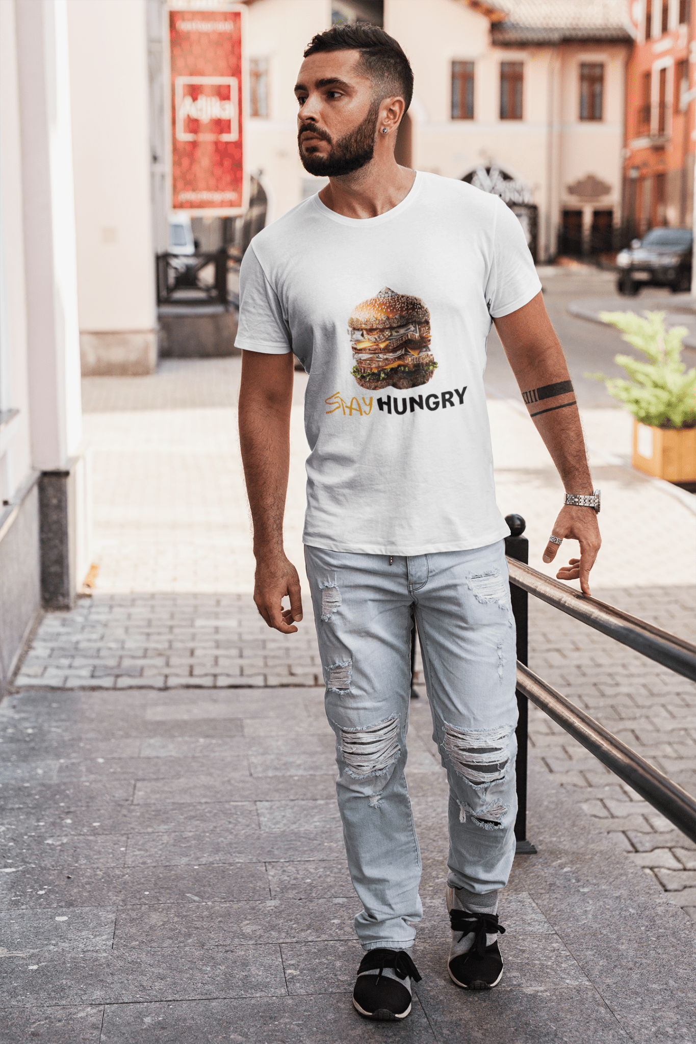 Stay Hungry marškinėliai - MONYMOOD