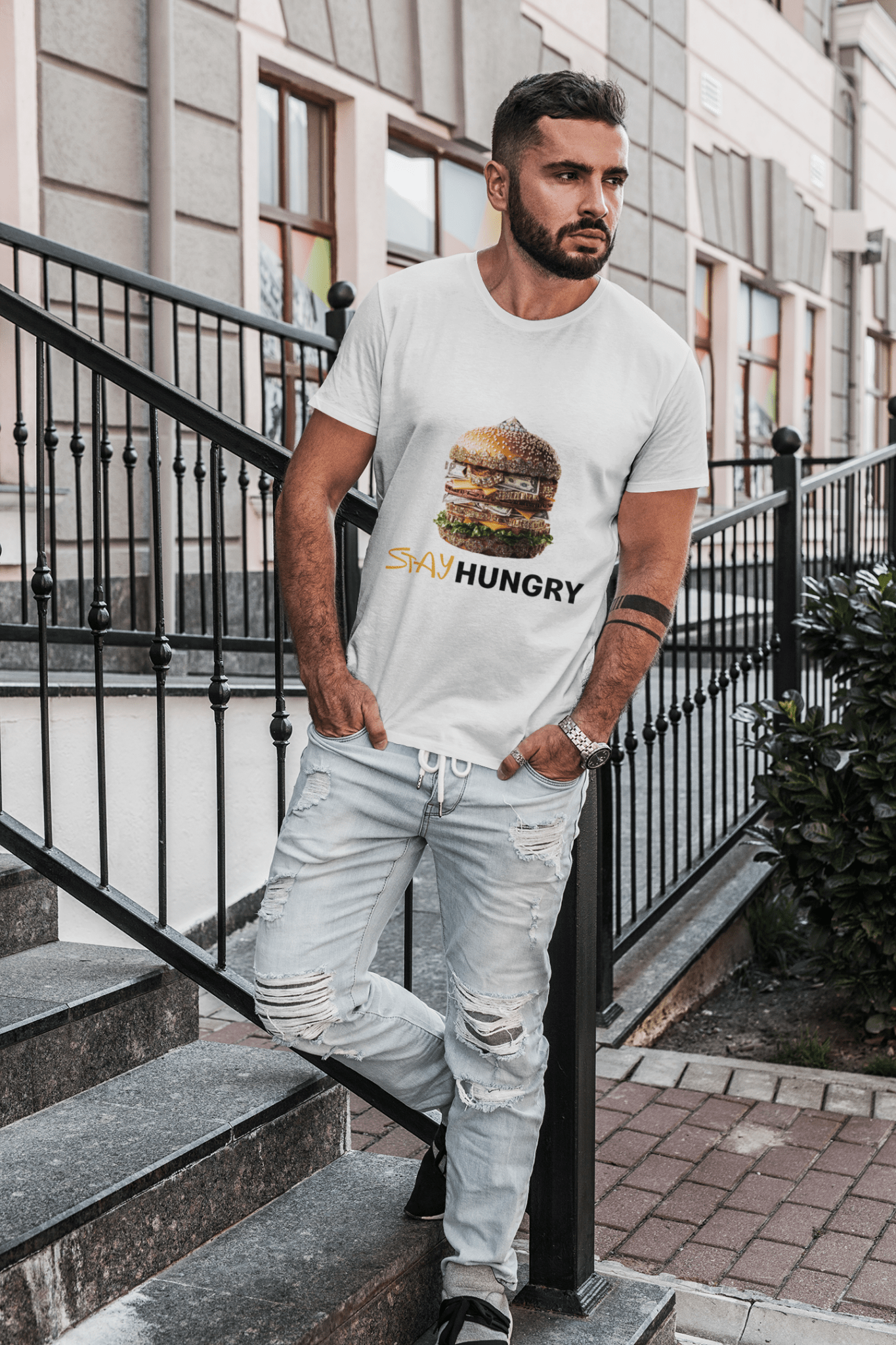 Stay Hungry marškinėliai - MONYMOOD